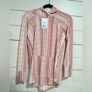 Amber Aztec Hoodie Small Lularoe